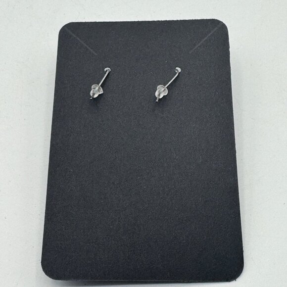 Antique Silver Filigree Ball Earrings With Amber & Citrine Gemstone Drops - Picture 3 of 3